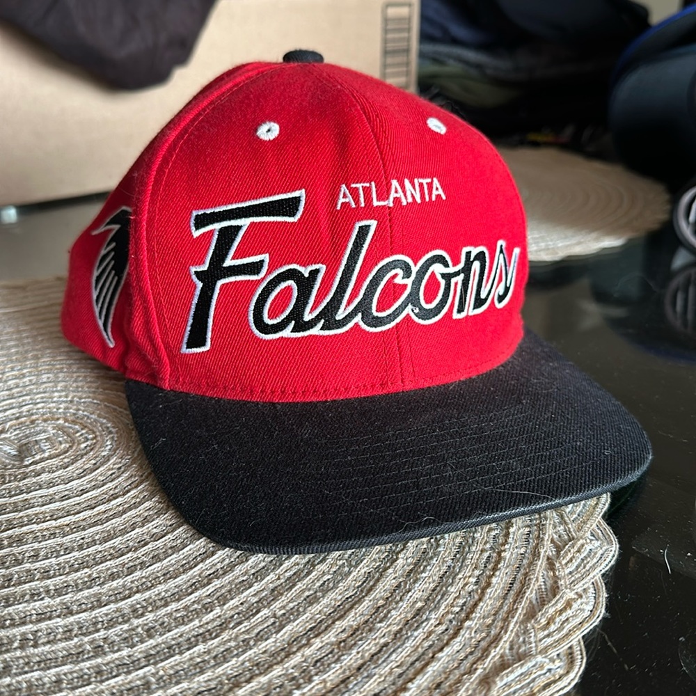 Mitchell & Ness Atlanta Falcons Vintage Collection Adjustable Hat